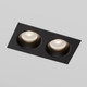 Миниатюра изображения товара Точечный светильник Elektrostandard 15700/02 GU10 (черный)