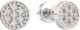 Миниатюра изображения товара Серьги из белого золота ZORKA 3D00395.14K.W (с бриллиантами)