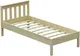 Миниатюра изображения товара Односпальная кровать Савушка Савушка-10 90x200 / КС-10-БО-90х200 (без окрашивания)