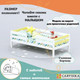 Миниатюра изображения товара Кровать-тахта детская Савушка Савушка-04 80x160 (желтый)