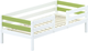 Миниатюра изображения товара Кровать-тахта детская Савушка Савушка-04 80x160 (зеленый)