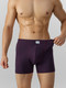 Миниатюра изображения товара Трусы мужские Mark Formelle 411143 (р.90-100, геометрия на темно-пурпурном)