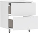 Миниатюра изображения товара Тумба под умывальник Belux Ганновер Н 70-02 (1, белый глянец)
