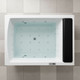Миниатюра изображения товара Ванна акриловая Riho Savona с массажем 190x130 / B065001005hm (белый)