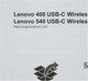 Миниатюра изображения товара Мышь Lenovo 540 USB-C Wireless Compact / GY51D20869 (светло-серый)