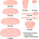 Миниатюра изображения товара Набор пластиковой посуды Darvish Для пикника / DV-H-2305C (розовый)