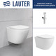 Миниатюра изображения товара Унитаз подвесной Lauter Vortex 2110830VP + Breez 21GN7071CH