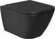 Миниатюра изображения товара Унитаз подвесной Lauter Nuremberg 21811B черный + Breez 21GN7072BM