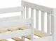 Миниатюра изображения товара Двухъярусная кровать детская Савушка Савушка-03 80x160 (белый)