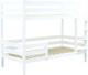Миниатюра изображения товара Двухъярусная кровать детская Савушка Савушка-01 80x160 (белый)