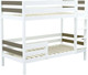 Миниатюра изображения товара Двухъярусная кровать детская Савушка Савушка-01 80x160 (бежевый)