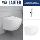 Миниатюра изображения товара Унитаз подвесной Lauter Sulzdorf + Breez 21GN7071CH (белый с микролифтом)