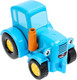 Миниатюра изображения товара Конструктор Город мастеров Большие кубики: Синий трактор / 10006-GK (4эл)