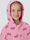 Миниатюра изображения товара Спортивный костюм детский Mark Formelle 397736 (р.128-64, бантики на розовом/маджента/белый)