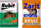 Миниатюра изображения товара Средство для борьбы с вредителями Rubit Зоокумарин+Родентицид Zarit (200г+200г)