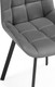 Миниатюра изображения товара Стул Notta Челси 360 / 626088 (светло-серый ZD 960/черный)
