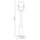Миниатюра изображения товара Светильник уличный Gauss GD154