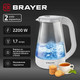 Миниатюра изображения товара Электрочайник Brayer BR6112-WH