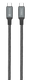 Миниатюра изображения товара Кабель Atomic Urban USB-C-USB-C / 30.397 (2м, черный/серый)