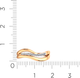 Миниатюра изображения товара Кольцо из розового золота ZORKA 2101084.14K.R.ZZ (р.18.5, с фианитами)