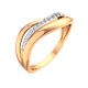 Миниатюра изображения товара Кольцо из розового золота ZORKA 2101084.14K.R.ZZ (р.18.5, с фианитами)