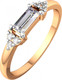 Миниатюра изображения товара Кольцо из розового золота ZORKA 210956.14K.R.ZZ (р.17.5, с фианитами)