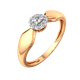 Миниатюра изображения товара Кольцо из розового золота ZORKA 2101550.14K.R.ZZ (р.17.5, с фианитами)