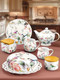 Миниатюра изображения товара Набор салатников Elan Gallery Певчие птички New Bone China / 730861