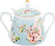 Сахарница Elan Gallery Яблоневый цвет на голубом New Bone China / 420790 — фото 6