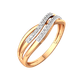 Миниатюра изображения товара Кольцо из розового золота ZORKA 210832.14K.R (р.18, с фианитами)