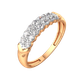 Миниатюра изображения товара Кольцо из розового золота ZORKA 210837.14K.R (р.18, с фианитами)