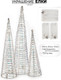 Миниатюра изображения товара Набор светодиодных фигур 3D Ausini Статуэтка елка / V5127