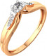 Миниатюра изображения товара Кольцо из розового золота ZORKA 210899.14K.R (р.16.5, с фианитами)