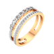 Миниатюра изображения товара Кольцо из розового золота ZORKA 210901.14K.R.ZZ (р.17.5, с фианитами)