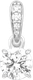 Миниатюра изображения товара Подвеска из серебра 7 КАРАТ П3217-056С (с фианитами)