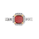 Миниатюра изображения товара Кольцо из розового золота ZORKA 2S5061.14K.R.ZZ (р.17.5, с гранатом и фианитами)