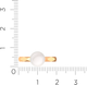 Миниатюра изображения товара Кольцо из розового золота ZORKA 2101682.14K.R.ZZ (р.17, с жемчугом)