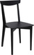 Миниатюра изображения товара Стул Виста Ева ВС/112 (мат.чер/мат.чер)