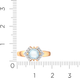 Миниатюра изображения товара Кольцо из розового золота ZORKA 2S4056.14K.R.ZZ (р.18, с топазом и фианитами)
