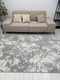 Миниатюра изображения товара Ковер Radjab Carpet Амальфи Прямоугольник 01518B (1.5x2, C.Grey/L.Bule)