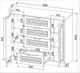 Миниатюра изображения товара Тумба Interline Концепт КТ-Т120 Деко (антрацит/дуб серый)