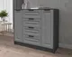 Миниатюра изображения товара Тумба Interline Концепт КТ-Т120 Деко (антрацит/дуб серый)
