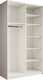 Миниатюра изображения товара Шкаф-купе Евва АЭП ШК.2 02 14 BbBbH.01 (бодега белый/бодега белый/дуб шато)