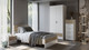 Миниатюра изображения товара Комплект мебели для спальни Евва Венеция 7 ВН-1.6.2 (бодега белый/гикори кингстон)