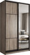 Миниатюра изображения товара Шкаф-купе Евва АЭП ШК.2.01 158 TTG.02 (дуб трюфель/дуб трюфель/венге глянец)