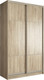 Миниатюра изображения товара Шкаф-купе Евва АЭП ШК.2 03 124 SSH.03 (дуб сонома/дуб сонома/дуб шато)