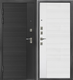 Миниатюра изображения товара Входная дверь Форпост В-100 96x205 (левая, темный графит/белый)