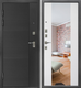 Миниатюра изображения товара Входная дверь Форпост В-101 86x205 с зеркалом (левая, темный графит/белый)