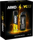 Набор косметики для тела Arko Пена для бритья Energy+Гель для душа Black (200мл+260мл) — фото 2