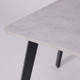 Миниатюра изображения товара Обеденный стол LEPREMO AV 1209/1 120-160x80 (ароза светлая/черный)